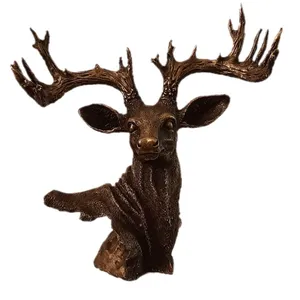 مجسمه طرح سر گوزن کد GH-1070