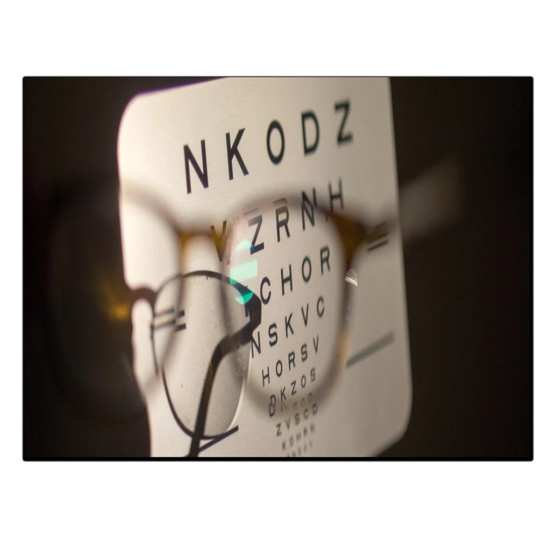 تابلو شاسی بکلیت طرح چشم پزشکی و بینایی سنجی چارت اسنلن مدل SH-12490