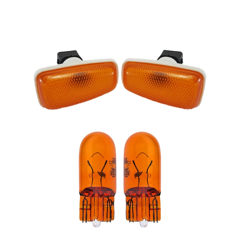 چراغ گلگیر خودرو قطعه سازان کبیر مدل LIGHT-XANTIAORG-30943 مناسب برای زانتیا به همراه لامپ مجموعه 4 عددی