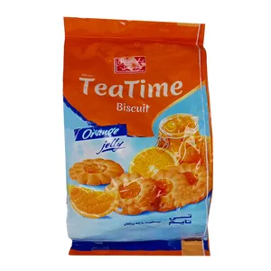 بیسکویت تی تایم با ژله پرتقالی شیرین عسل - 200 گرم بسته 6 عددی