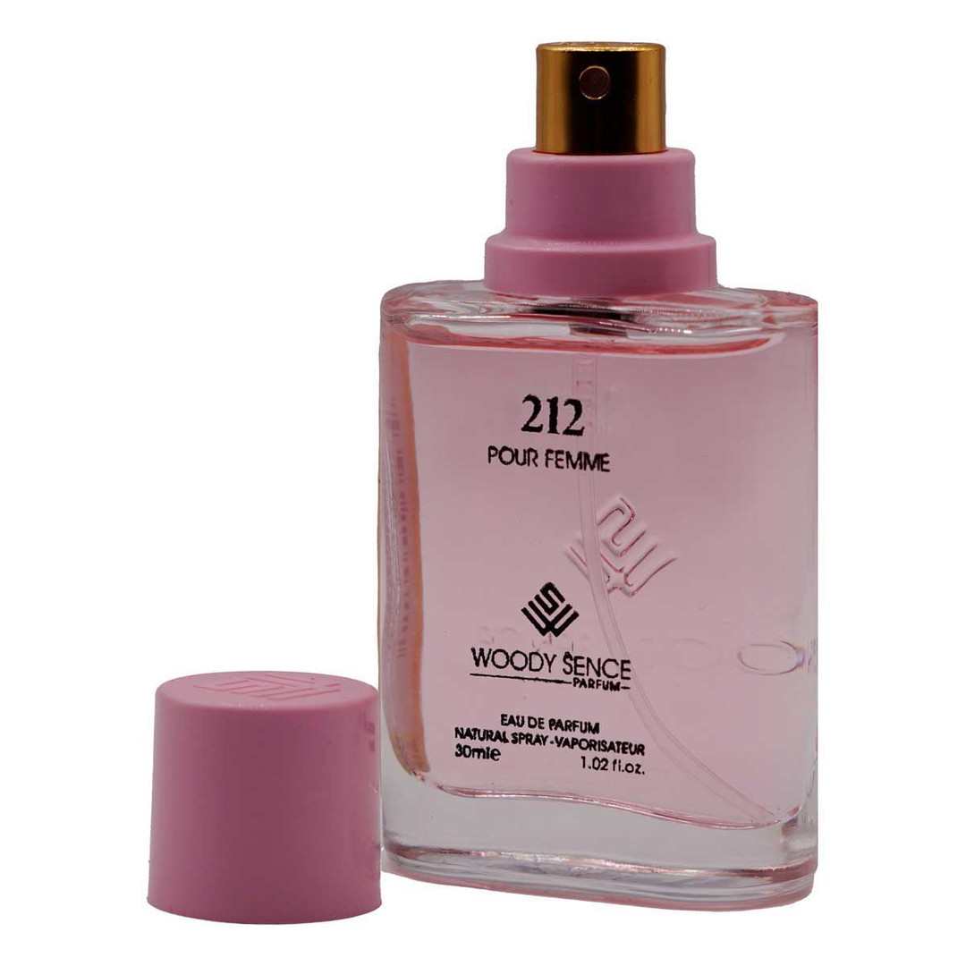 عطر جیبی زنانه برند وودی سنس مدل 212 حجم 30 میلی لیتر