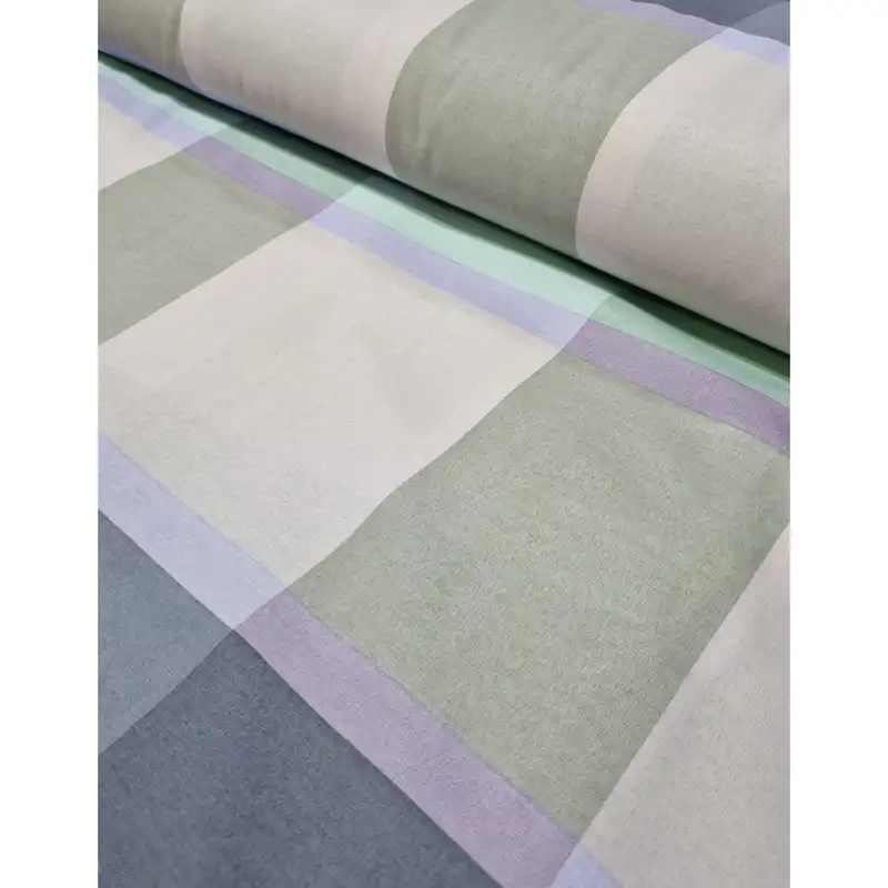 پارچه ملحفه مدل چهارخانه کد Ava31