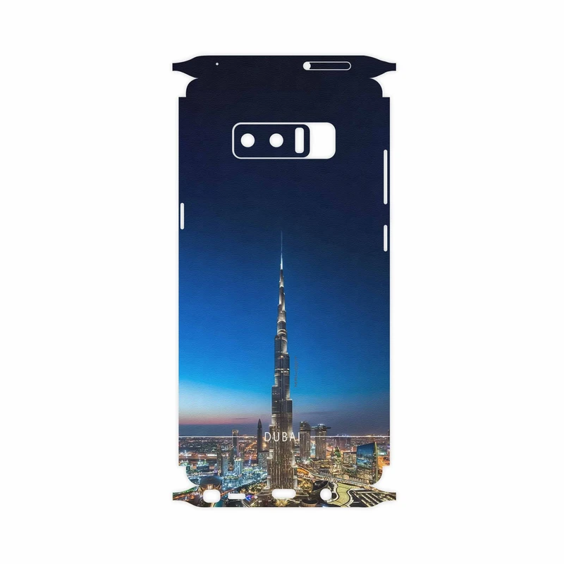 برچسب پوششی ماهوت مدل Dubai City-FullSkin مناسب برای گوشی موبایل سامسونگ Galaxy Note 8