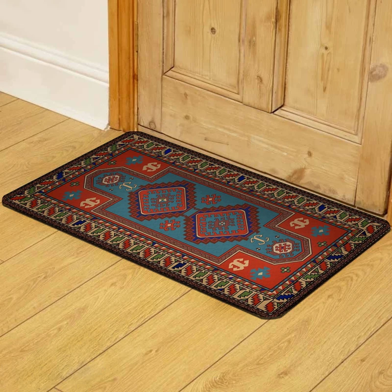پادری مدل قشقایی طرح فرش کد M4-214 سایز 46×76 سانتی متر