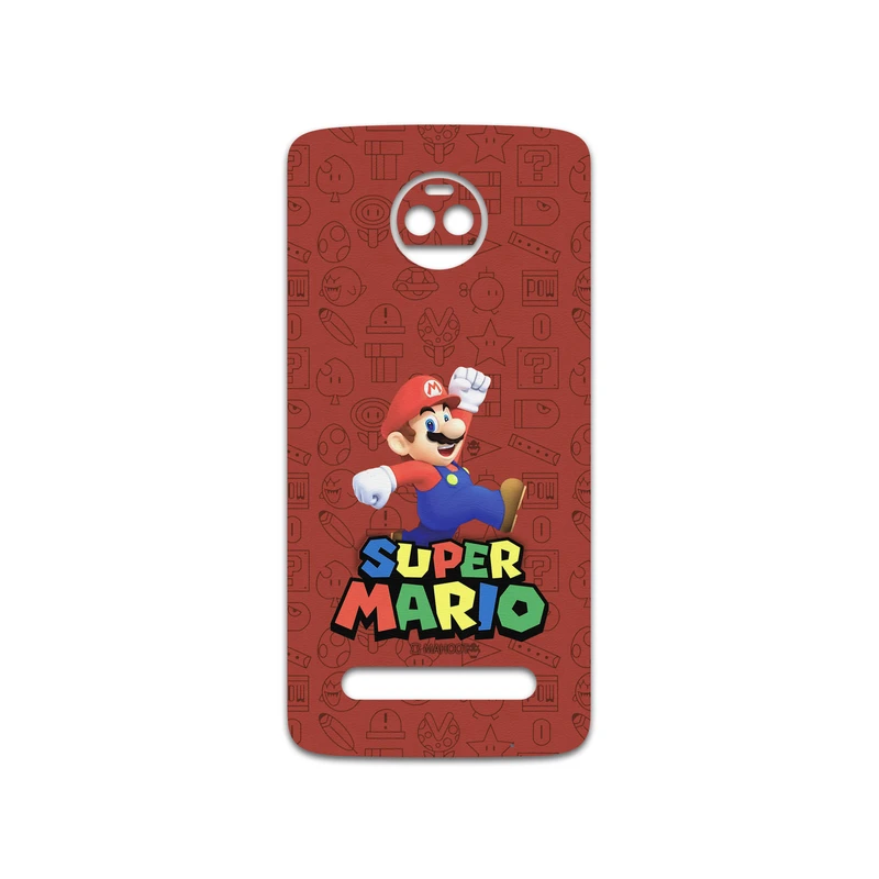 برچسب پوششی ماهوت مدل Super-Mario-Game مناسب برای گوشی موبایل موتورولا Moto Z2 Force