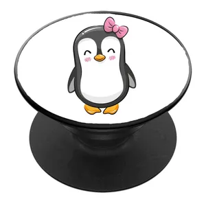 پایه نگهدارنده گوشی موبایل پاپ سوکت مدل پنگوئن کد 05