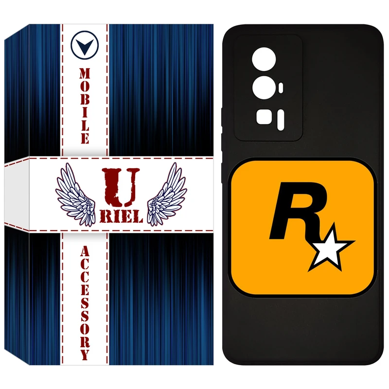 کاور یوریل قاب مدل KSH کد 54 طرح راک استار مناسب برای گوشی موبایل شیائومی Poco F5 Pro / Redmi K60 / Redmi K60 Pro