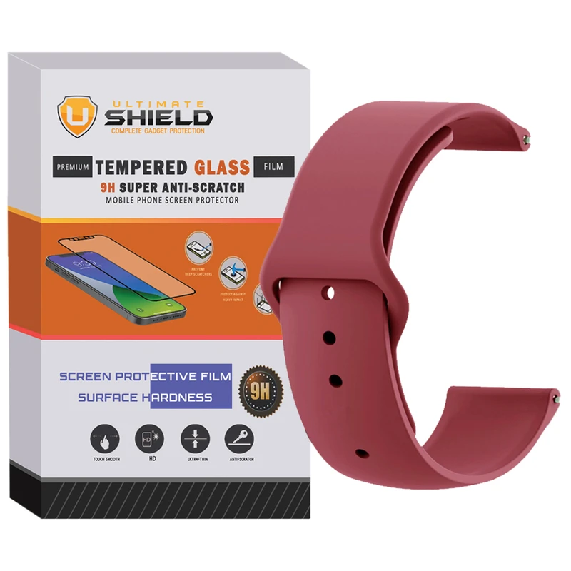 بند آلتیمیت شیلد مدل UIC مناسب برای ساعت هوشمند سامسونگ Galaxy Watch Active 1 / Active 2 40mm / Active 2 44mm / Watch 3 size 41mm / Galaxy Watch 4 40mm / watch 4 42mm / watch 4 44mm / watch 4 46mm