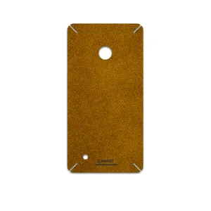 MAHOOT Brown-Chamois-Leather Cover Sticker for Nokia Lumia 530