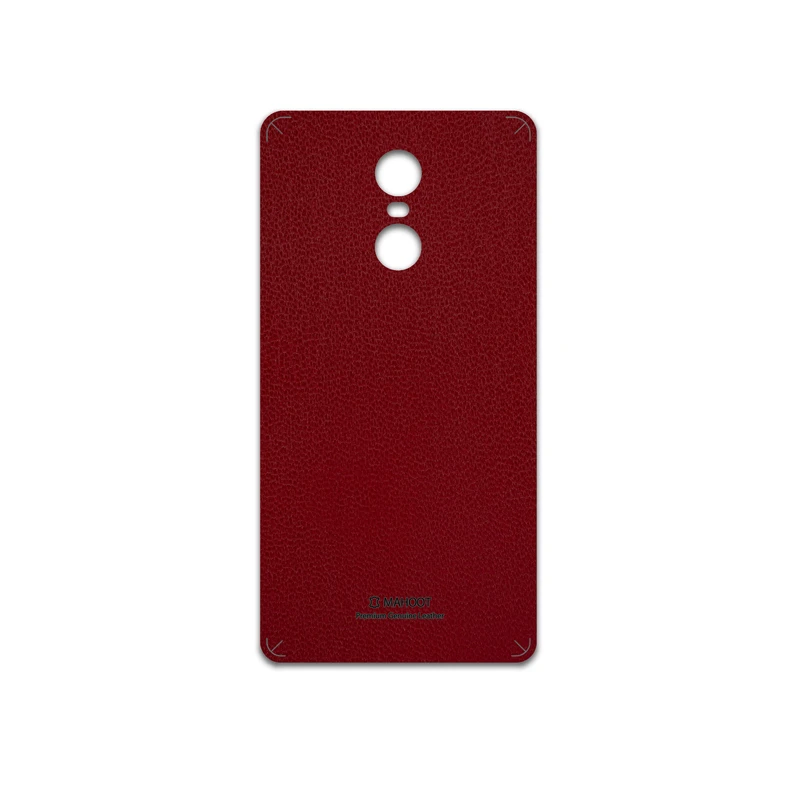 برچسب پوششی ماهوت مدل Red-Leather مناسب برای گوشی موبایل شیائومی Redmi Pro