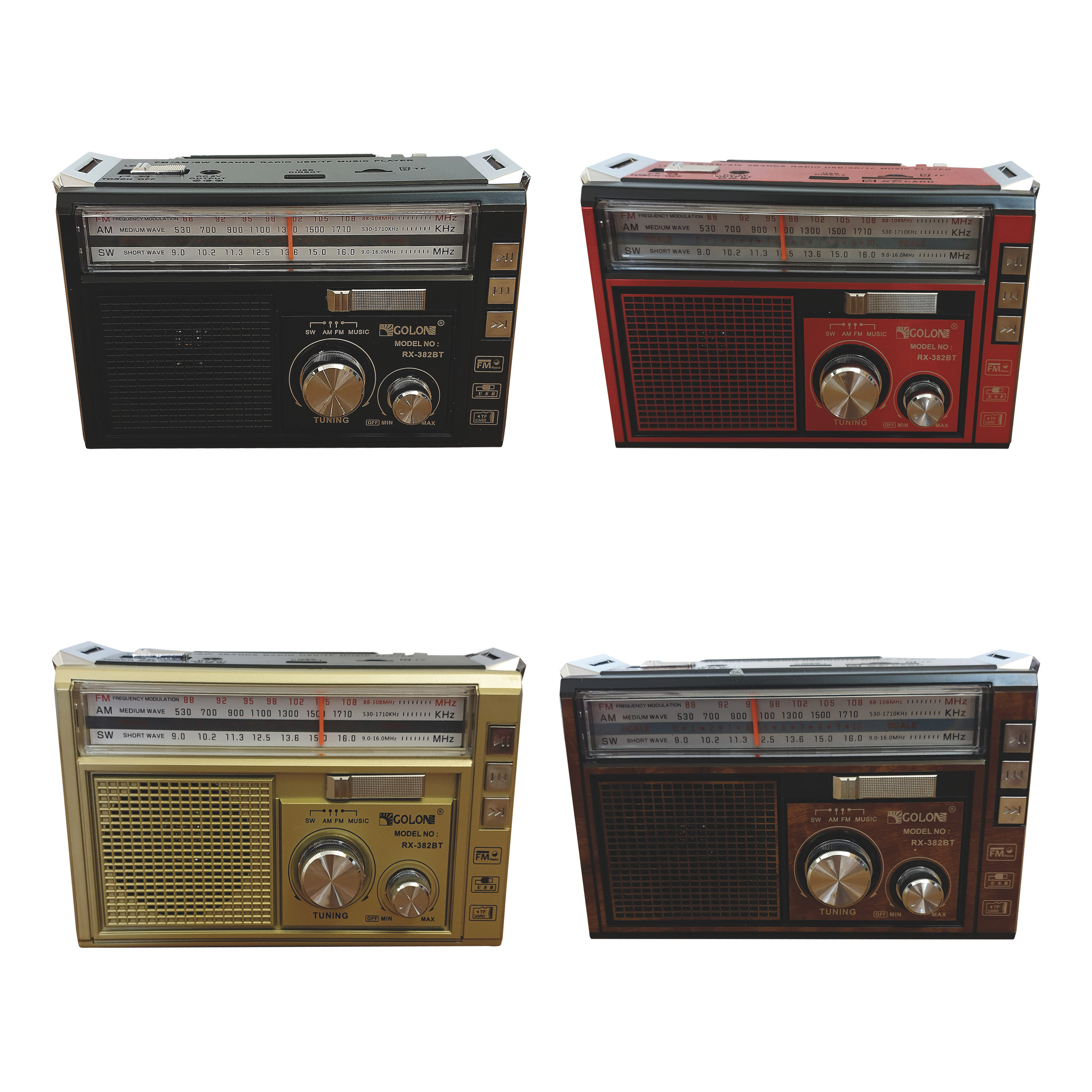 رادیو گولون مدل RX-382BT