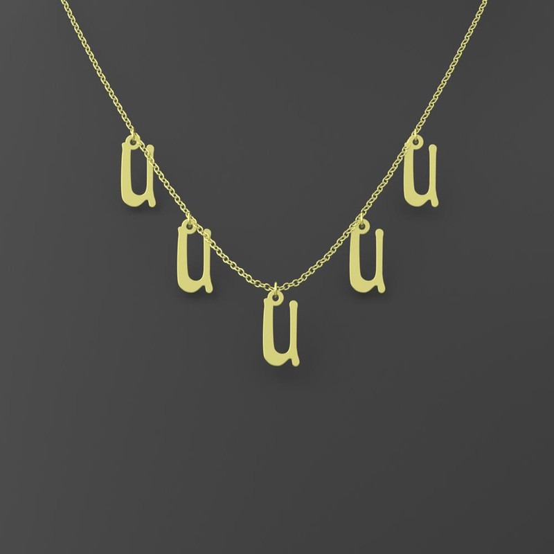 گردنبند طلا 18 عیار زنانه مدوپد مدل حرف U کد RNA17108 گردنبند طلا 18 عیار زنانه مدوپد مدل حرف U کد RNA17108