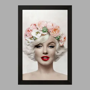 تابلو خندالو مدل مرلین مونرو Marilyn Monroe  کد 3978