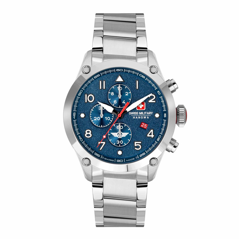 ساعت مچی عقربه ای مردانه سوئیس میلیتاری هانوا مدل SMWGI2101502