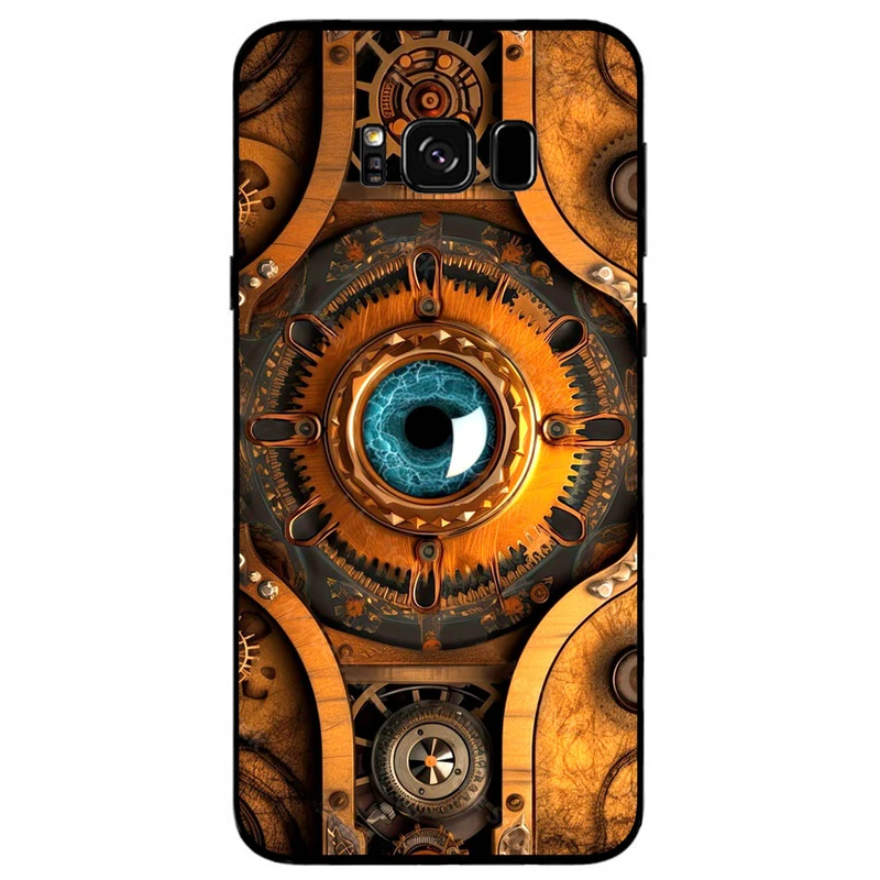 کاور مگافون طرح گاوصندوق مدل 1900 مناسب برای گوشی موبایل سامسونگ Galaxy S8 Plus         