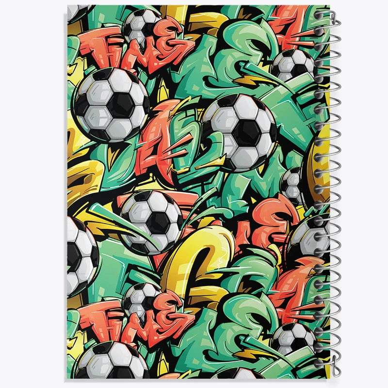 دفتر نقاشی 50 برگ خندالو طرح فوتبال کد N650