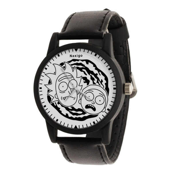 ساعت مچی عقربه ای ناکسیگو طرح Rick and Morty کد LF4241