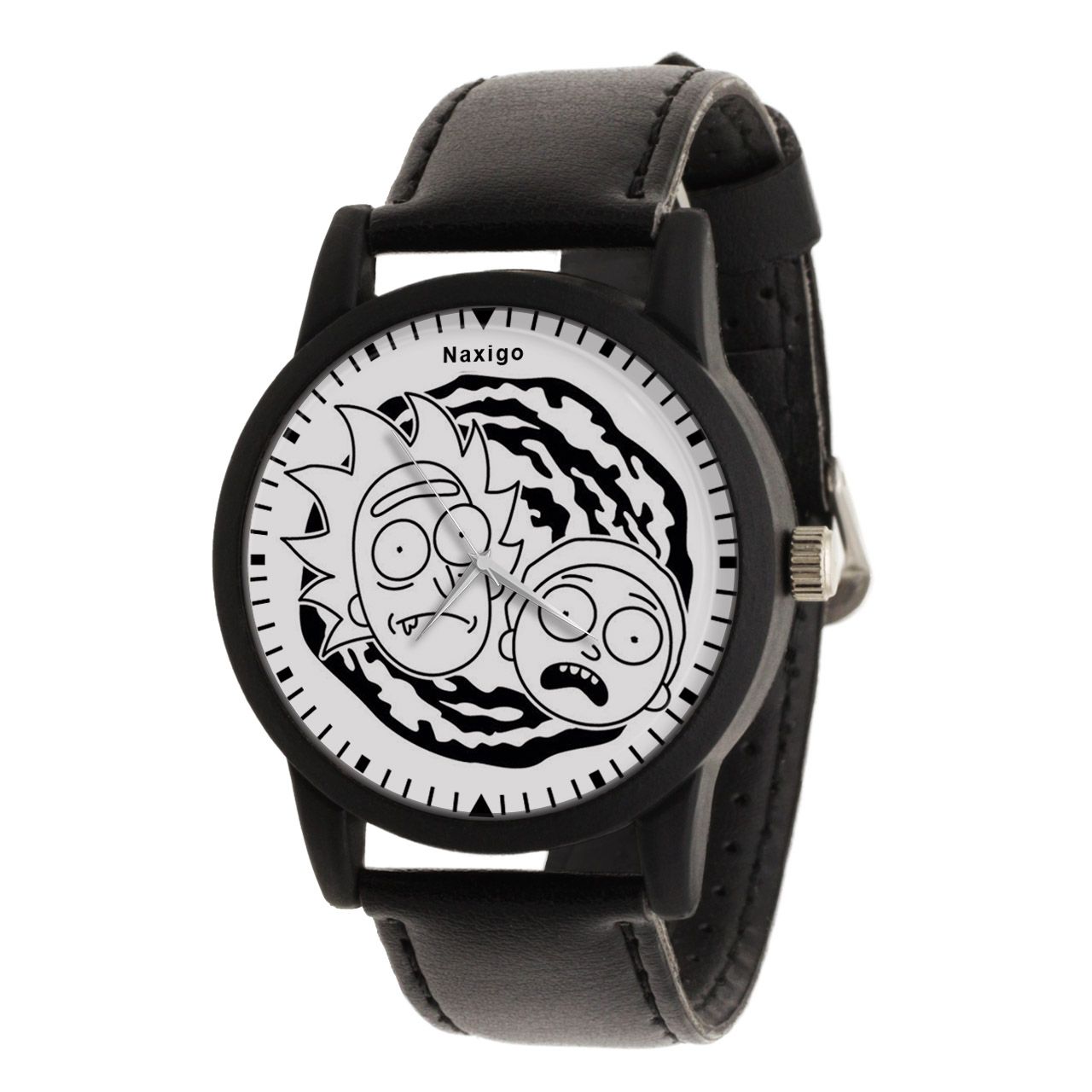 ساعت مچی عقربه ای ناکسیگو طرح Rick and Morty کد LF4241 -  - 1