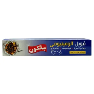 فویل آلومینیومی پیلگون مدل F100 رول 8 متری