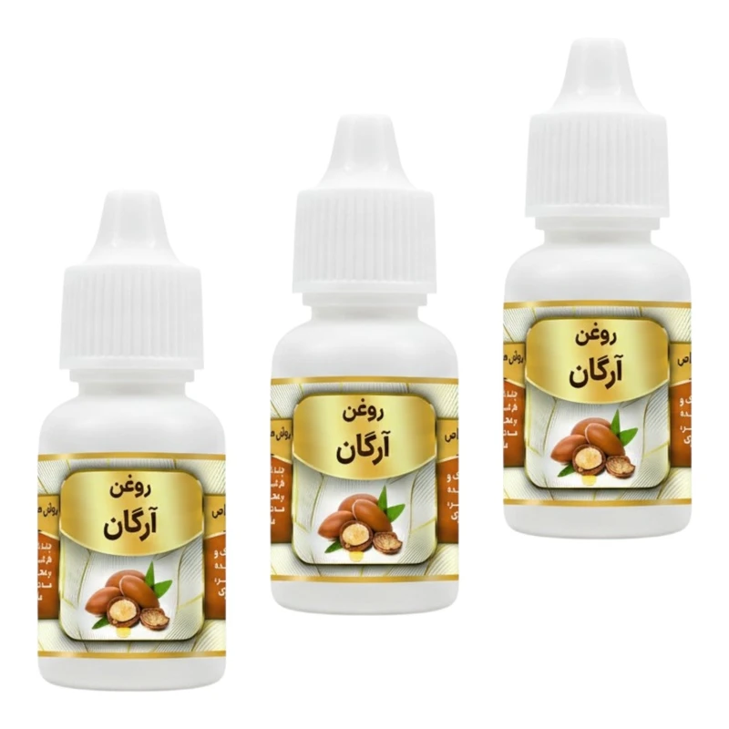 روغن آرگان کد 005 - حجم 20 میلی لیتر بسته سه عددی