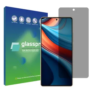 Glass Pro Resistant model Privacy screen protector suitable for Xiaomi Redmi Note 13R Pro mobile phone