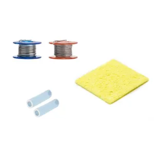 سیم لحیم  مدل 2m/0.8mm به همراه اسفنج نسوز و شلنگ نسوز