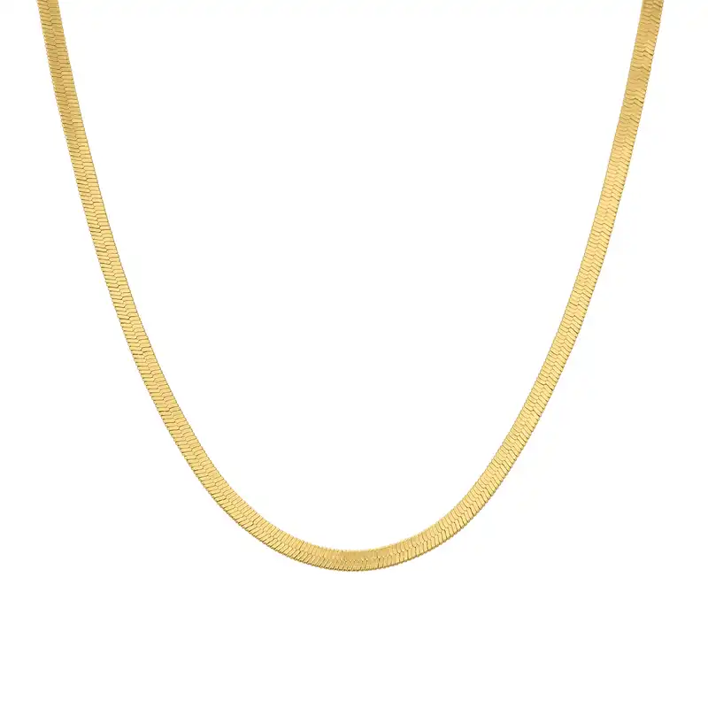 گردنبند طلا 18 عیار زنانه کاپانی مدل KN067