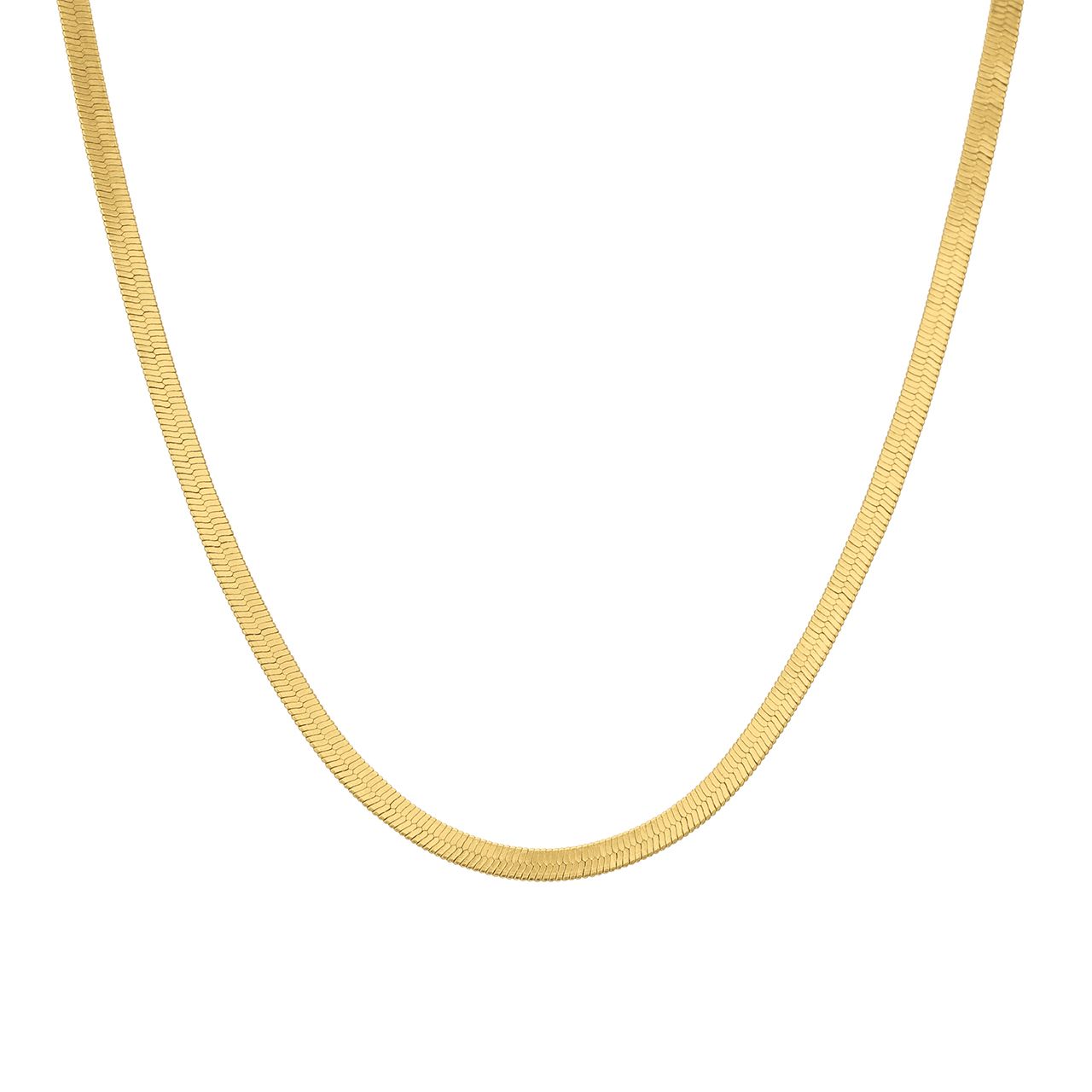 گردنبند طلا 18 عیار زنانه کاپانی مدل KN067 -  - 2