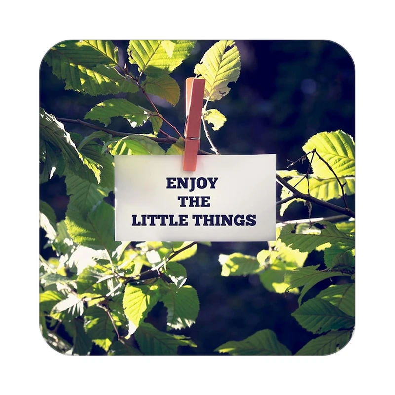 زیر لیوانی کاکتی طرح جملات انگیزشی و مثبت مدل mp24634