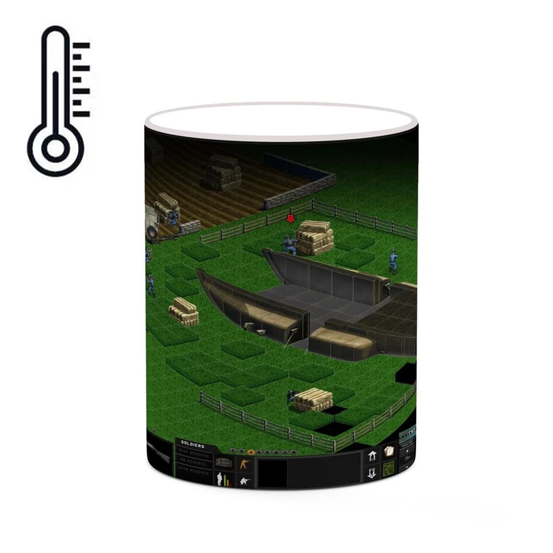 ماگ حرارتی کاکتی مدل بازی X-COMː UFO Defense کد mgh31412