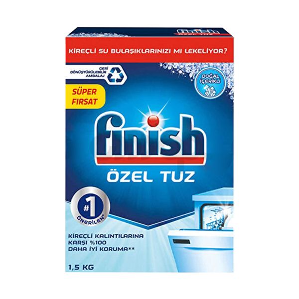 نمک ماشین ظرفشویی فینیش مدل Ozel Tuz وزن 1500 گرم