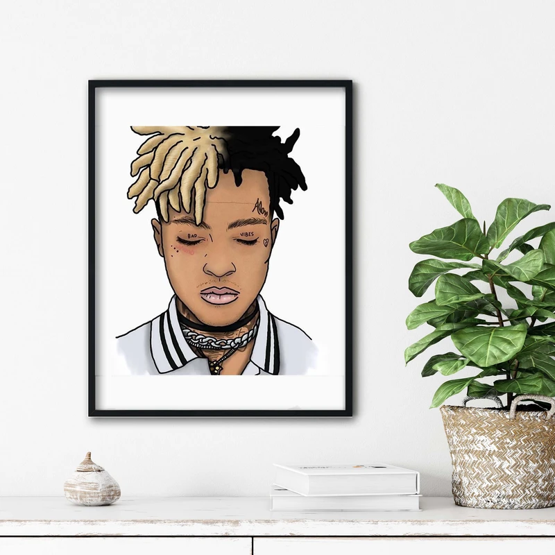 تابلو آتریسا طرح تنتاسیون xxxtentasion مدل ATt099