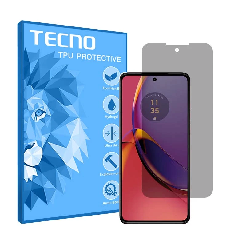 محافظ صفحه نمایش حریم شخصی تکنو مدل HyPRV مناسب برای گوشی موبایل موتورولا Moto G84