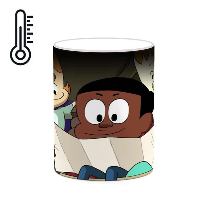 ماگ حرارتی کاکتی مدل کارتون Craig Of The Creek کد mgh22444