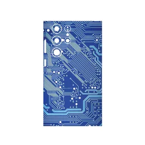 MAHOOT Blue_Printed_Circuit_Board Cover Sticker for Samsung Galaxy S23 Ultra