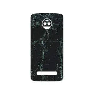 MAHOOT  Graphite-Green-Marble Cover Sticker for motorola Moto Z2 Force