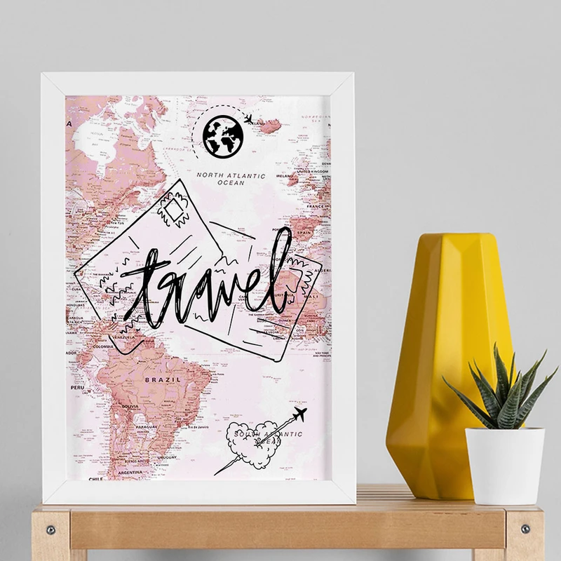 تابلو صبا طرح مدل دکورایتو کد FD394w