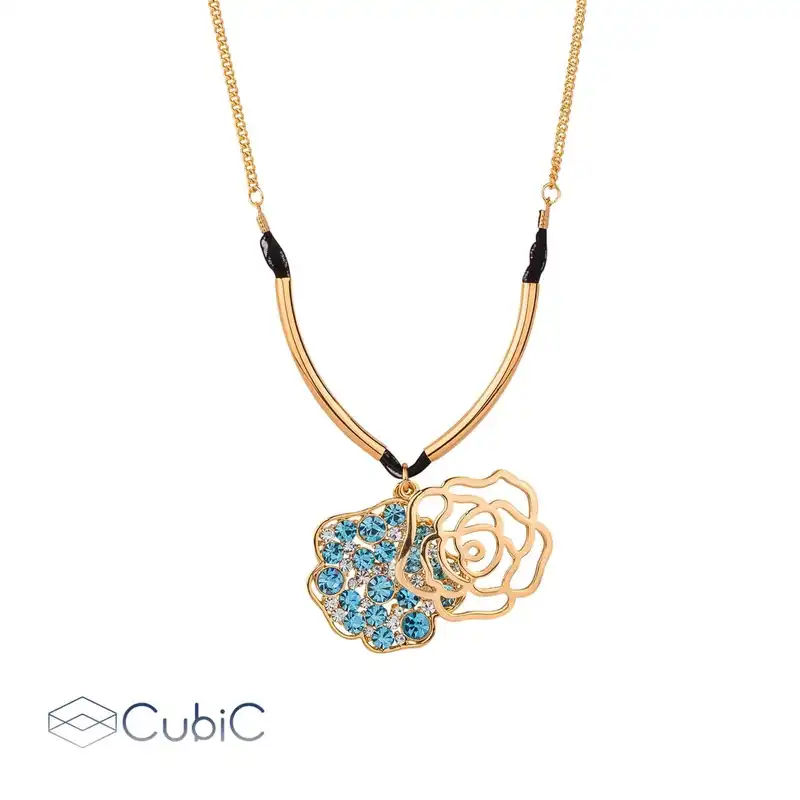 گردنبند زنانه کوبیک مدل QN-081005