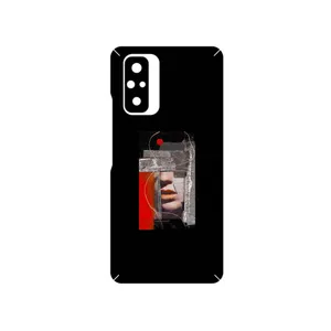 MAHOOT Collage of Mouth Cover Sticker for Xiaomi Redmi Note 10 Pro
