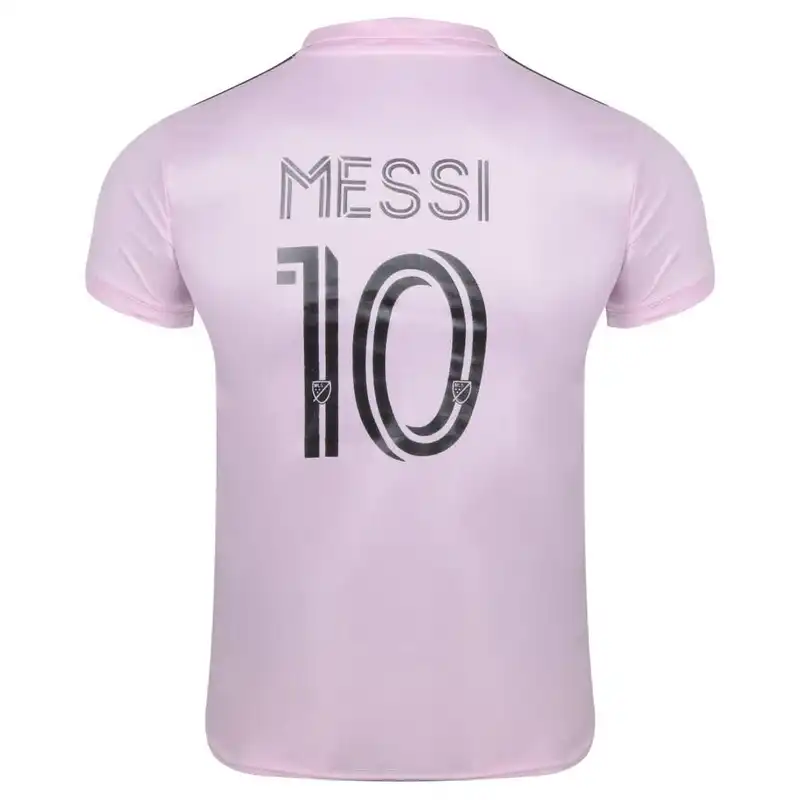 ست پیراهن و شورت ورزشی پسرانه مدل اینترمیامی مسی 2024