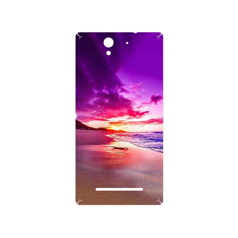 برچسب پوششی ماهوت مدل Sunset مناسب برای گوشی موبایل سونی Xperia C3 Dual