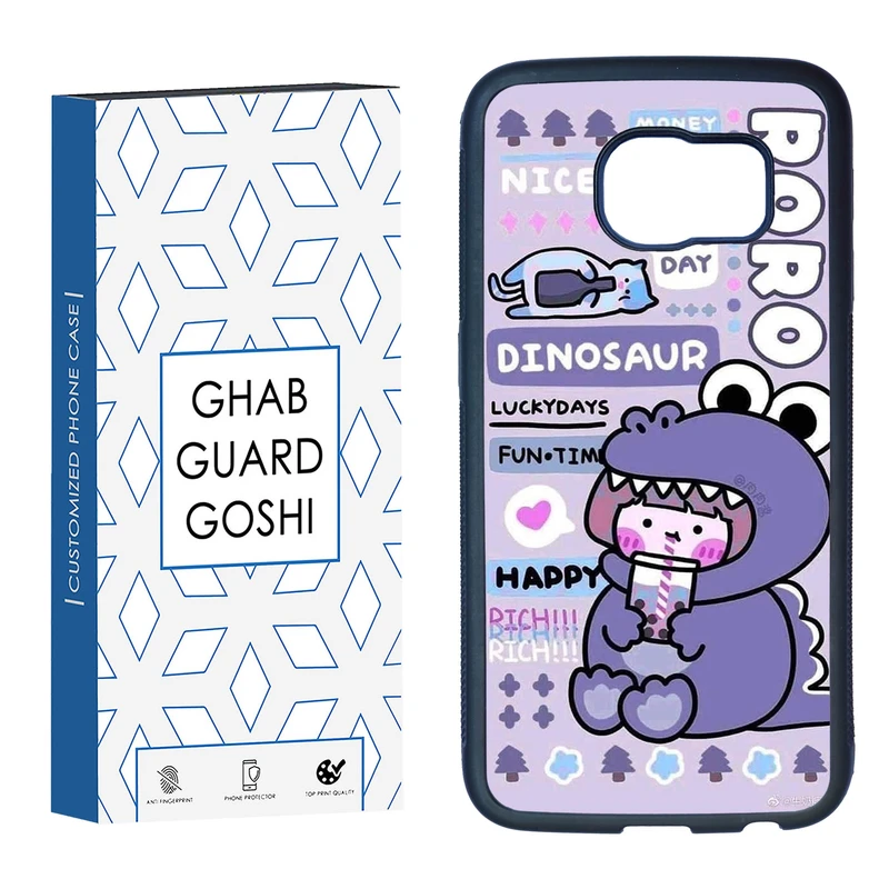 کاور قاب گارد گوشی طرح فانتزی کد TPU-027 مناسب برای گوشی موبایل سامسونگ Galaxy S7