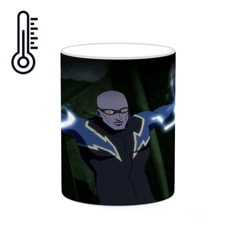 ماگ حرارتی کاکتی مدل Black Lightning کد mgh38047