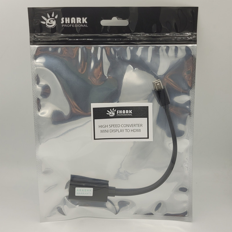 کابل مبدل Mini DisplayPort به HDMI شارک مدل HIGHSPEED 3