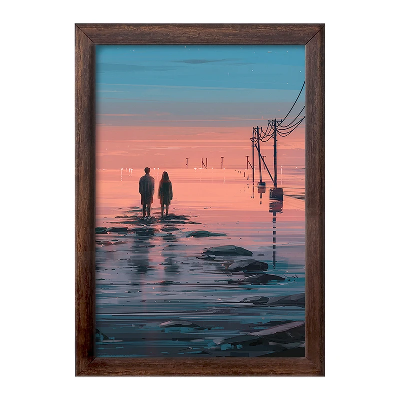 تابلو خندالو طرح عاشقانه (Love) کد F319