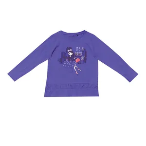 تی شرت آستین بلند دخترانه بلو سون مدل 0116