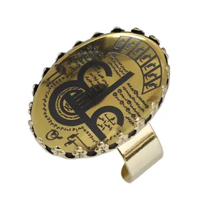 انگشتر زنانه مدل انگشتر حدید عین علی کد 0187