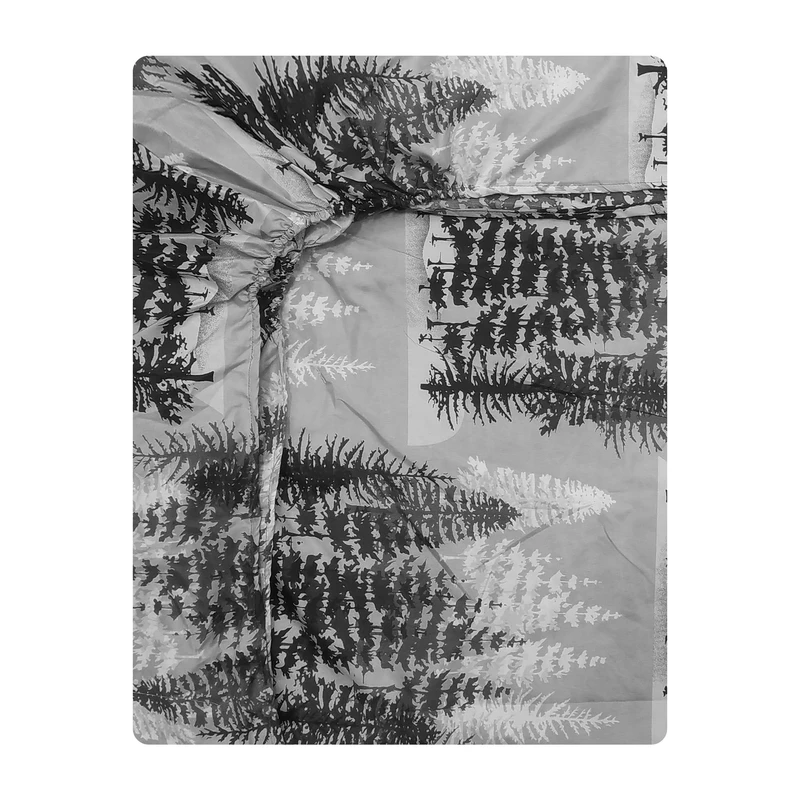 ملحفه آدنو مدل کاج کد CH96 یک نفره سایز 90x200 سانتی متر