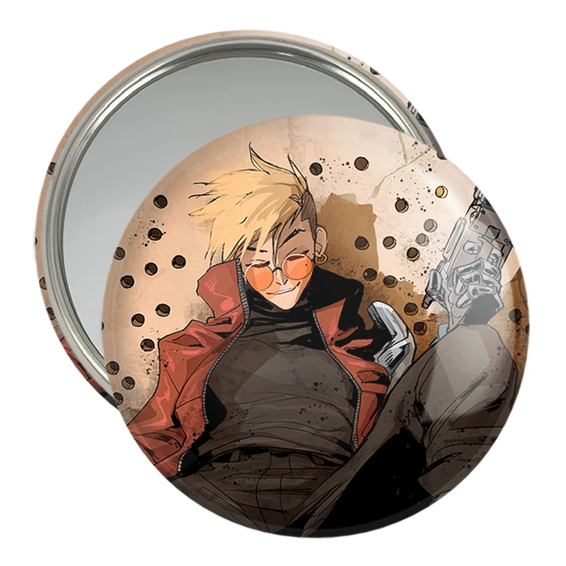 آینه جیبی خندالو مدل وش انیمه تریگان (Trigun) کد 36242