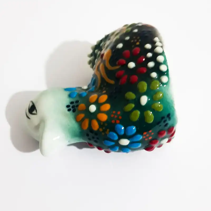 مجسمه میناکاری مدل اردک طرح نقش برجسته کد 1504